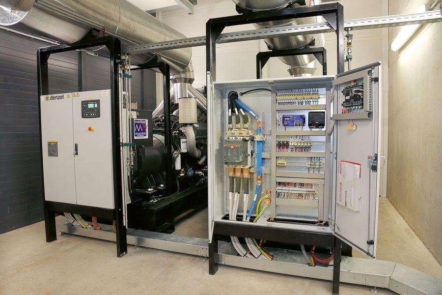 Instalación de tablero eléctrico y grupo electrógeno